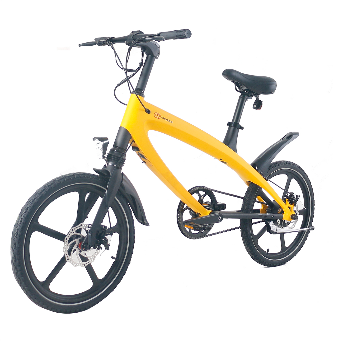 The Official Solar Beam Yellow E-Bike with Built-in Speakers & Bluetooth (Range up to 60km)